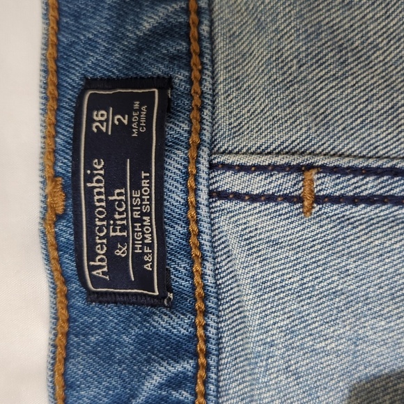 Abercrombie & Fitch Blue Jean Shorts - Picture 12 of 13